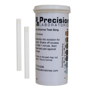 Active Chlorine test strip 0-2000ppm in UAE - Caresource