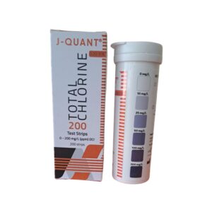 J-QUANT® Total Chlorine 0-200ppm 200strips