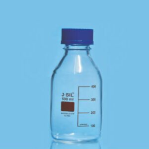 Reagent Bottle With P.P. Screw Cap (Blue) | Caresource